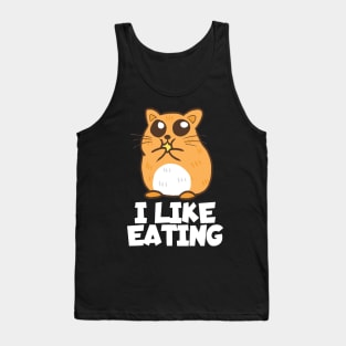 Cute hamster i like eating Tank Top